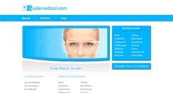 Desktop Screenshot of guidelasermedical.com